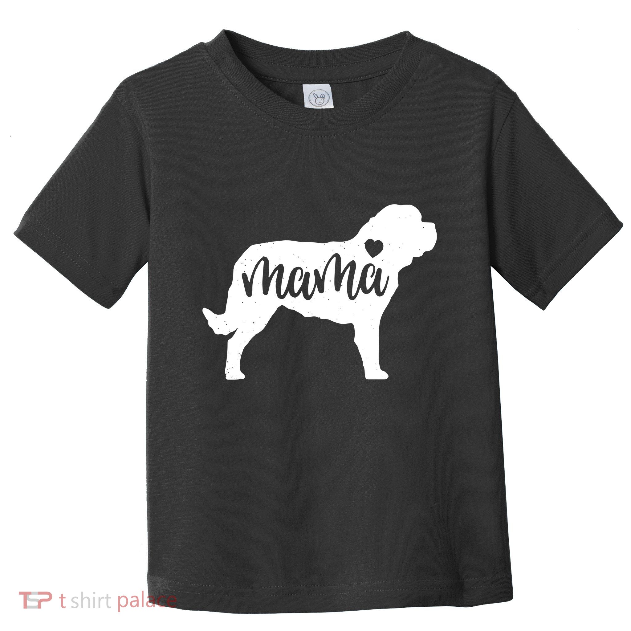 St. Bernard Mama Mom Dog Cute Mothers Day Gift Pullover Hoodie Toddler T-Shirt