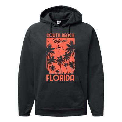 South Beach Miami Performance Fleece Hoodie