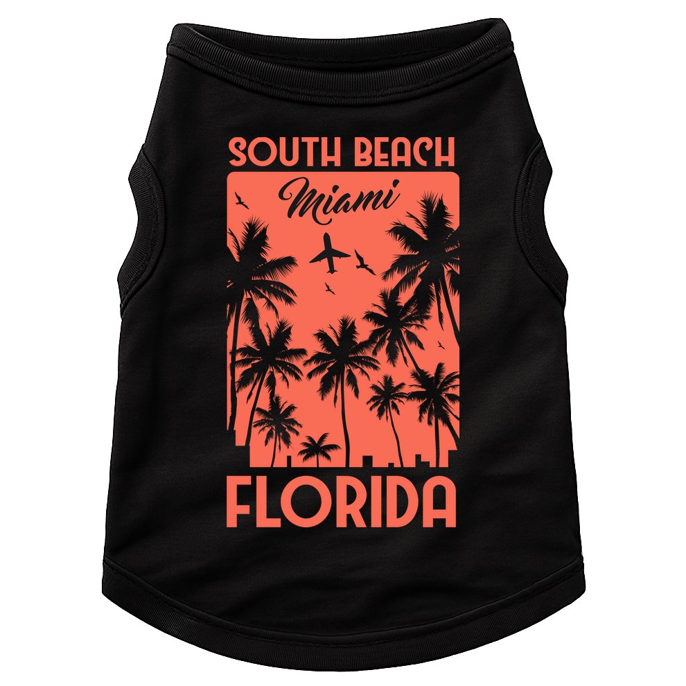 South Beach Miami Doggie Tank