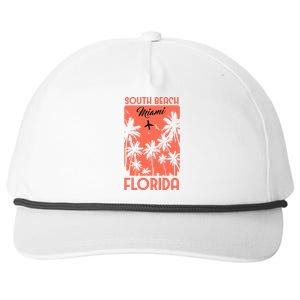 South Beach Miami Snapback Five-Panel Rope Hat