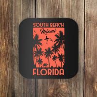 South Beach Miami Coaster