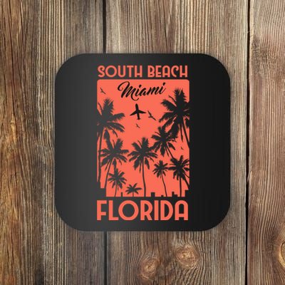 South Beach Miami Coaster