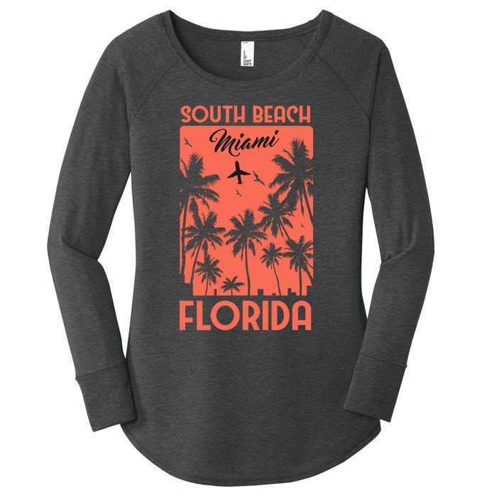 South Beach Miami Women's Perfect Tri Tunic Long Sleeve Shirt