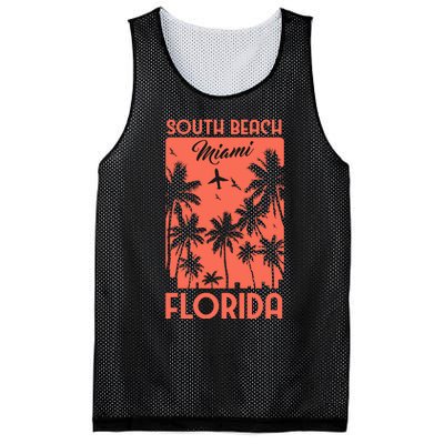 South Beach Miami Mesh Reversible Basketball Jersey Tank