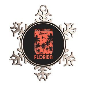 South Beach Miami Metallic Star Ornament