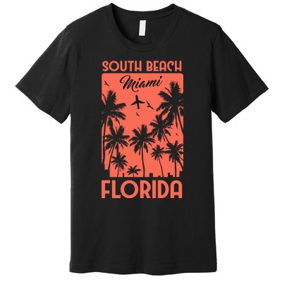 South Beach Miami Premium T-Shirt