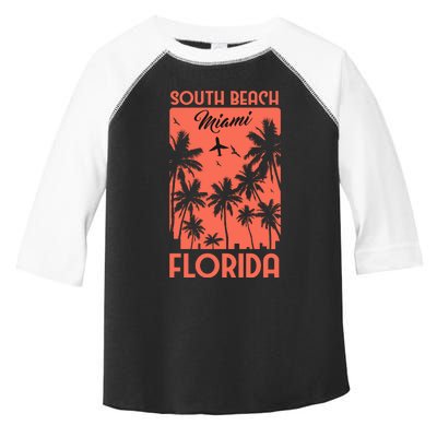 South Beach Miami Toddler Fine Jersey T-Shirt