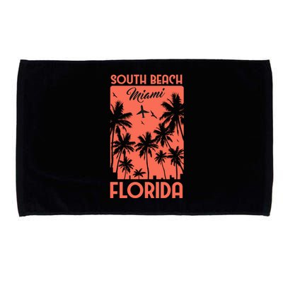 South Beach Miami Microfiber Hand Towel