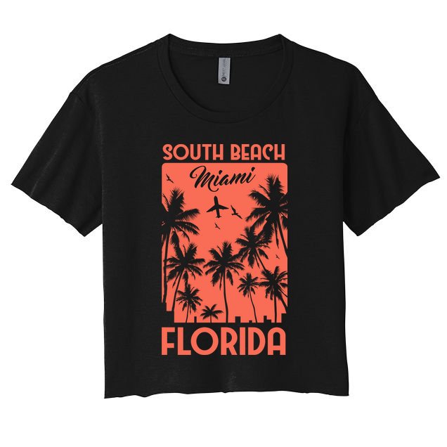 South Beach Miami Crop Top