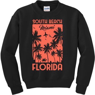 South Beach Miami Kids Sweatshirt