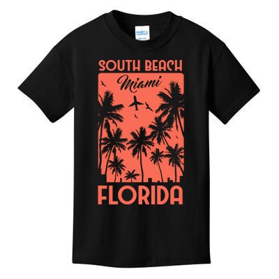 South Beach Miami Kids T-Shirt