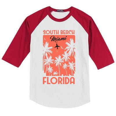 South Beach Miami Kids Colorblock Raglan Jersey