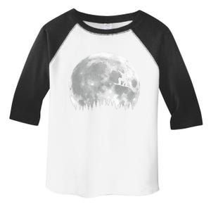 Snow Boarding Moon Cool Sport Hobby Toddler Fine Jersey T-Shirt