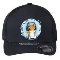 Surrounded by Music (GLOW) Flexfit Unipanel Trucker Cap