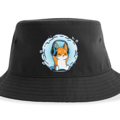 Surrounded by Music (GLOW) Sustainable Bucket Hat