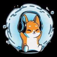Surrounded by Music (GLOW) Magnet