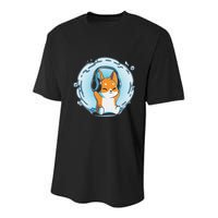 Surrounded by Music (GLOW) Youth Performance Sprint T-Shirt