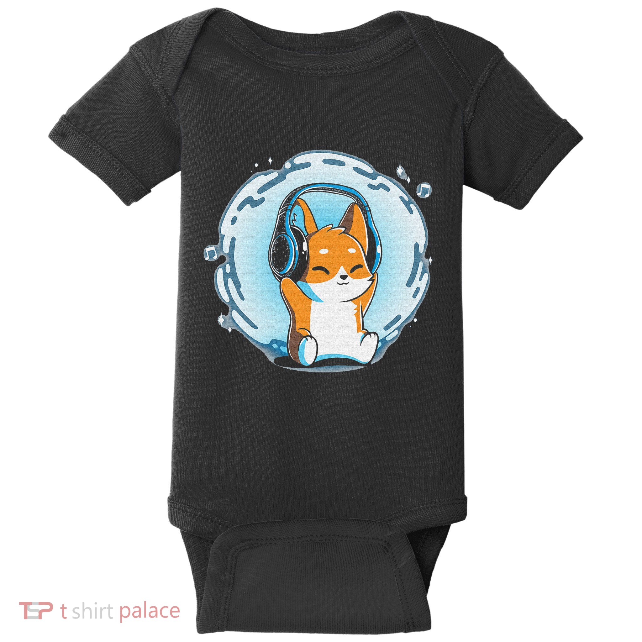 Surrounded by Music (GLOW) Baby Bodysuit