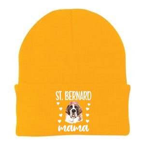 St Bernard Mama Saint Bernard Dog Owner St Bernard Mom Long Sleeve Knit Cap Winter Beanie