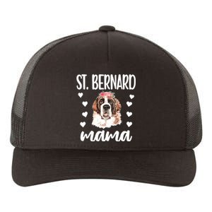 St Bernard Mama Saint Bernard Dog Owner St Bernard Mom Long Sleeve Yupoong Adult 5-Panel Trucker Hat