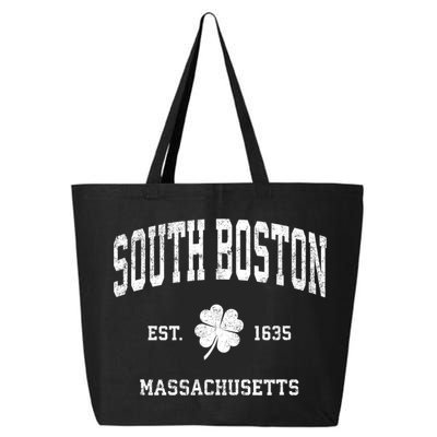 South Boston Massachusetts Vintage Shamrock Sports 25L Jumbo Tote
