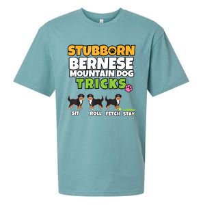 Stubborn Bernese Mountain Dog Tricks I Bernese Mountain Dog Sueded Cloud Jersey T-Shirt