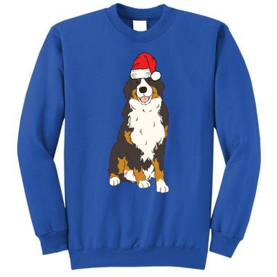 Santa Bernese Mountain Dog Winter Christmas Dog Mom Holiday Great Gift Sweatshirt