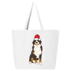 Santa Bernese Mountain Dog Winter Christmas Dog Mom Holiday Great Gift 25L Jumbo Tote