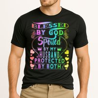 Spoiled By My Husband Blessed By God Wife Gifts From Husband Cooling Performance Crew T-Shirt