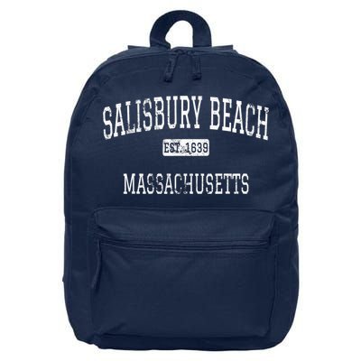 Salisbury Beach Massachusetts MA Vintage 16 in Basic Backpack