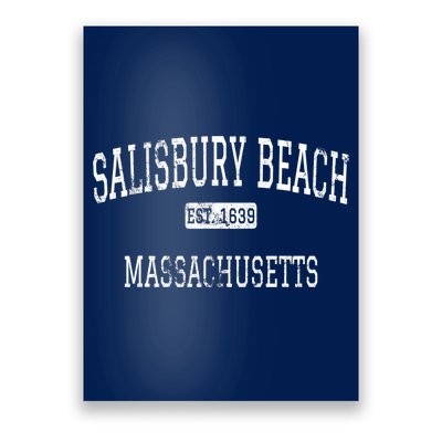 Salisbury Beach Massachusetts MA Vintage Poster