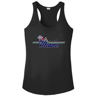 South Beach Miami Florida State Ladies PosiCharge Competitor Racerback Tank