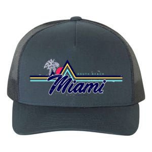 South Beach Miami Florida State Yupoong Adult 5-Panel Trucker Hat