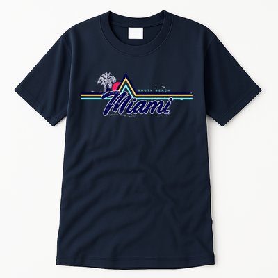South Beach Miami Florida State Tall T-Shirt