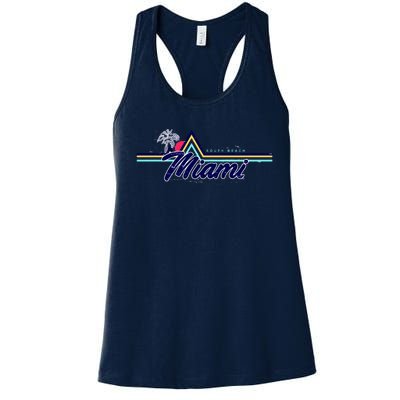 South Beach Miami Florida State Women's Racerback Tank