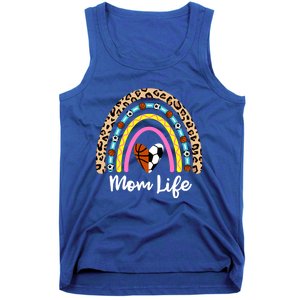 Soccer Basketball Mom Boho Rainbow Funny Soccer Basketball Gift Tank Top