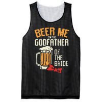 S Beer Me Godfather Of Bride Wedding Party Rehearsal Dinner Mesh Reversible Basketball Jersey Tank