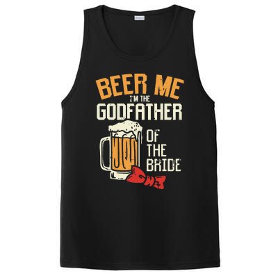 S Beer Me Godfather Of Bride Wedding Party Rehearsal Dinner PosiCharge Competitor Tank