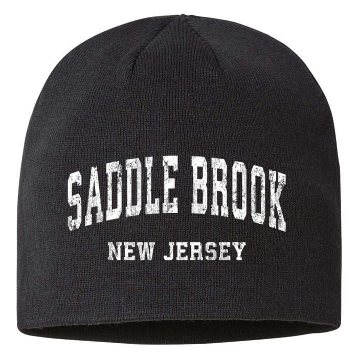 Saddle Brook New Jersey Nj Vintage Varsity Sports Sustainable Beanie