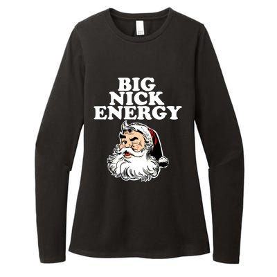 Santa Big Nick Energy Meaningful Gift Womens CVC Long Sleeve Shirt