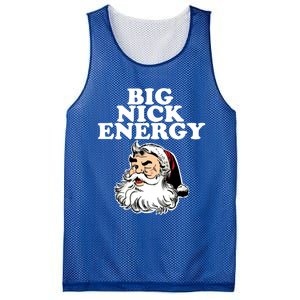 Santa Big Nick Energy Meaningful Gift Mesh Reversible Basketball Jersey Tank