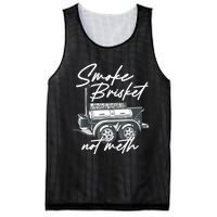 Smoke Brisket Not Meth Mesh Reversible Basketball Jersey Tank