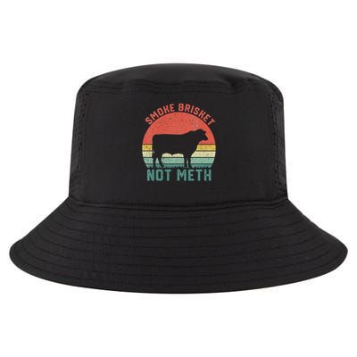 Smoke Brisket, Not Meth Fun Bbq Cool Comfort Performance Bucket Hat