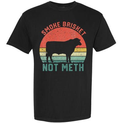 Smoke Brisket, Not Meth Fun Bbq Garment-Dyed Heavyweight T-Shirt