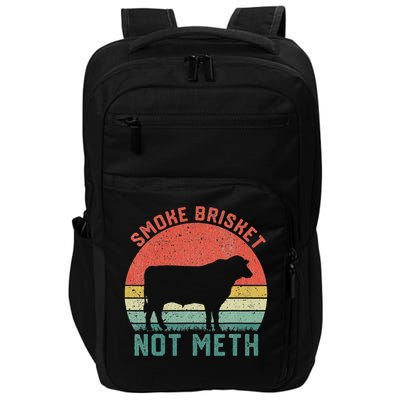 Smoke Brisket, Not Meth Fun Bbq Impact Tech Backpack