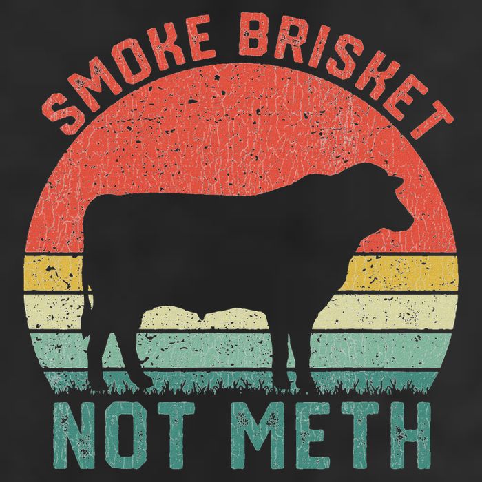 Smoke Brisket, Not Meth Fun Bbq Adult Drive Performance Visor