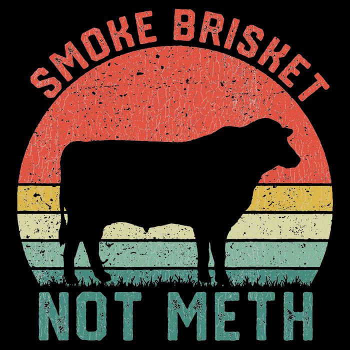 Smoke Brisket, Not Meth Fun Bbq 16 in Basic Backpack