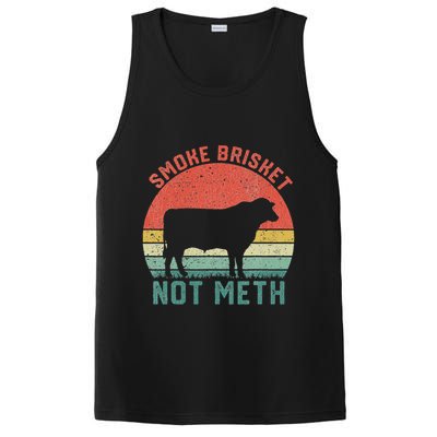Smoke Brisket, Not Meth Fun Bbq PosiCharge Competitor Tank