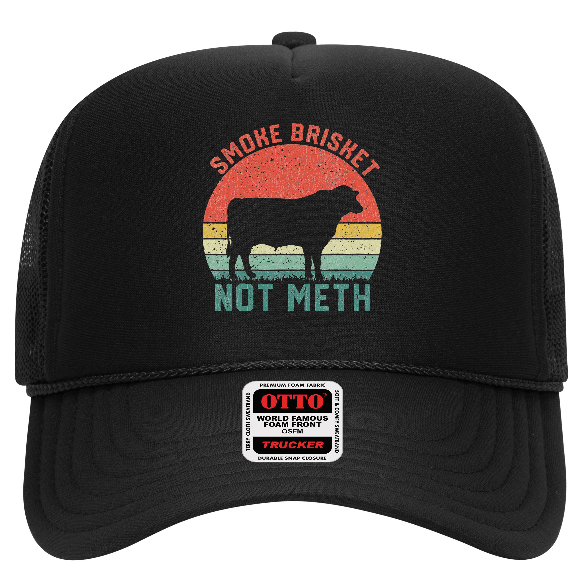 Smoke Brisket, Not Meth Fun Bbq Hat
