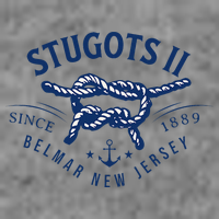 Stugots Belmar Nj Rope Retro Sarcastic Funny Boating Tall Sweatshirt